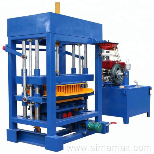 Qt4-20 Small Manual Hollow Block Making Machine400*150*200